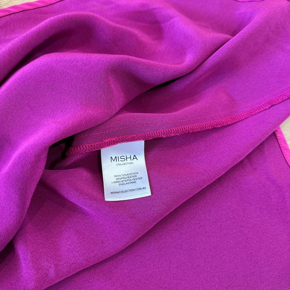 MISHA Madelyn Fuchsia Women's Dress - Picture 4 of 5